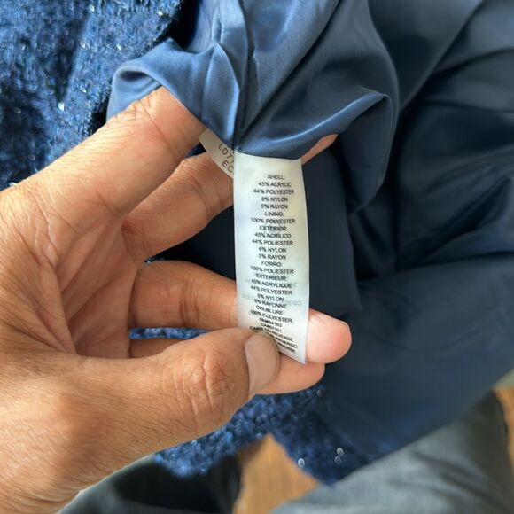 Karl Lagerfeld Elegant Navy  Dress - 4 - Picture 6 of 6